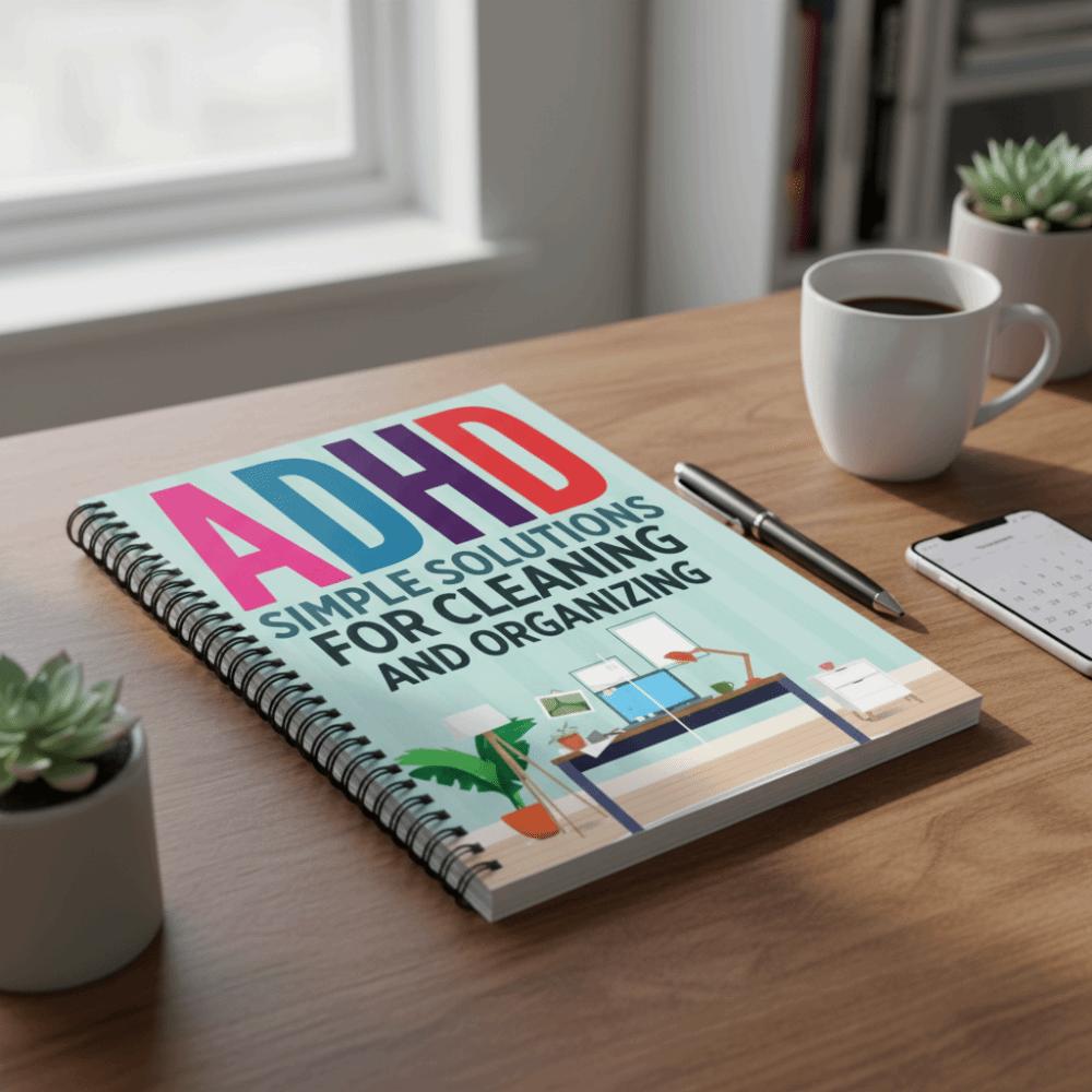 Daily Schedule ADHD Cleaning Planner Systematic Checklist New Checklist Notebook  Adults