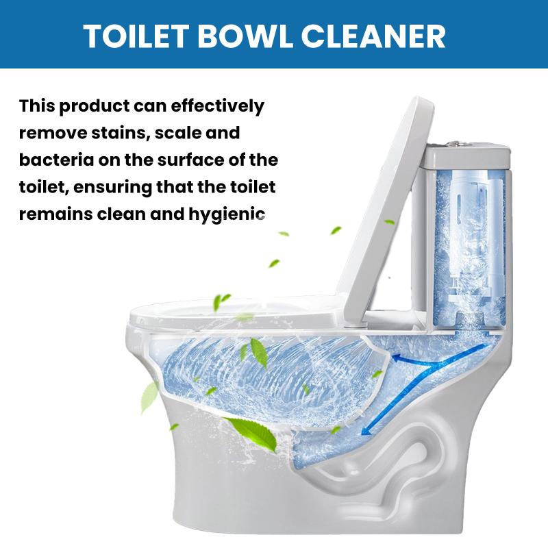 Toilet Bowl Cleaner Foam Household Toilet Cleaner Bathroom  Scale Remover Deodorizing Strong Clean 99.2%  Dirt Easy