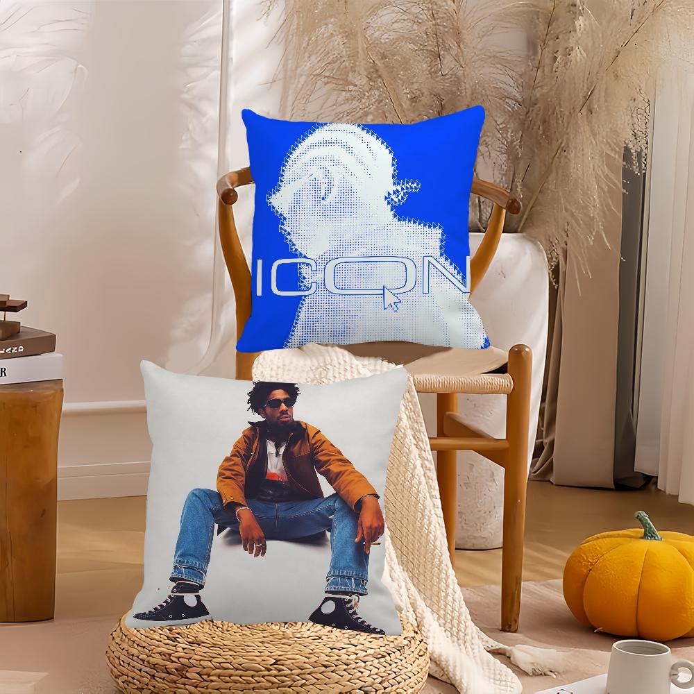 B-brent Faiyaz Wasteland Musik Kissenbezug Geeignet Für Schlafzimmer Wohnzimmer Autos Heimdekoration