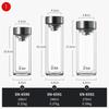 Heenoor XN-6595 360ML Double Wall Glass Cup