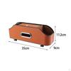 Back Storage Box Car Travel Accessories Stowing Tidying Hanger Organizer Leather Backseat