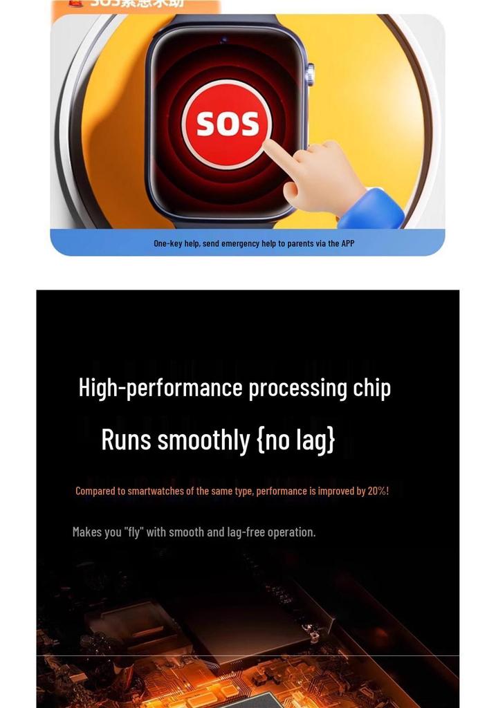 5G Children's Smartwatch: Multi-functional, Waterproof, Shockproof, Supports Video Calls.