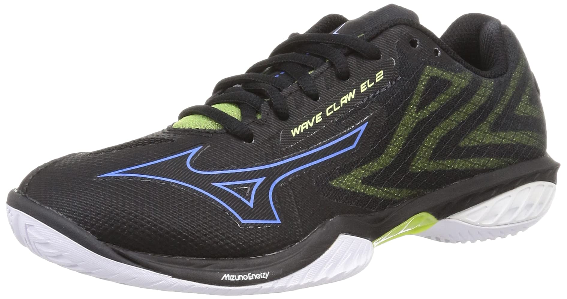 

Mizuno Бадминтонные туфли Wave Claw EL 2 см 3E черные/синие/желтые 24.0