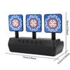 Self-Rebounding Shooting Target for Kids, Soft Bullet Water Bullet Practice Target with Automatic Reset System