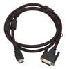 HD Multimedia Interface To DVI Cable DVI 24+1 To HD Multimedia Interface Cable for Raspberry Pi 1.4m 4.6ft