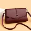 New commuter fashion atmosphere simple style light luxury shoulder messenger bag women's bag