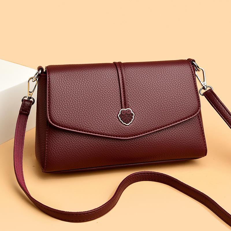 New Commuter Fashion Atmosphere Simple Style Light Luxury Shoulder Messenger Bag Women's Bag