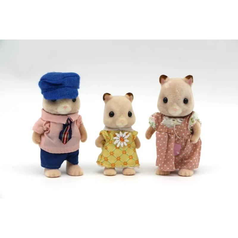 1pcs Forest Animal Family 1:12 Dollhouse Furniture Mini Rabbit Bear Dog Cat Pets Dolls Figure Toy Dolls Kids Gifts
