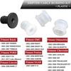 TQPONLY 14057 Shifter Cable Bushing Kit | Compatible with Buick Chevrolet Ford GMC Lincoln Oldsmobile Pontiac Saab | Transmission Shift Linkage