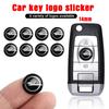2/5/10/20pcs 14MM Car Remote Key Emblem Decoration Logo Stickers for Opel Astra H G Insignia Antara Ampera Mokka Zafira Corsa