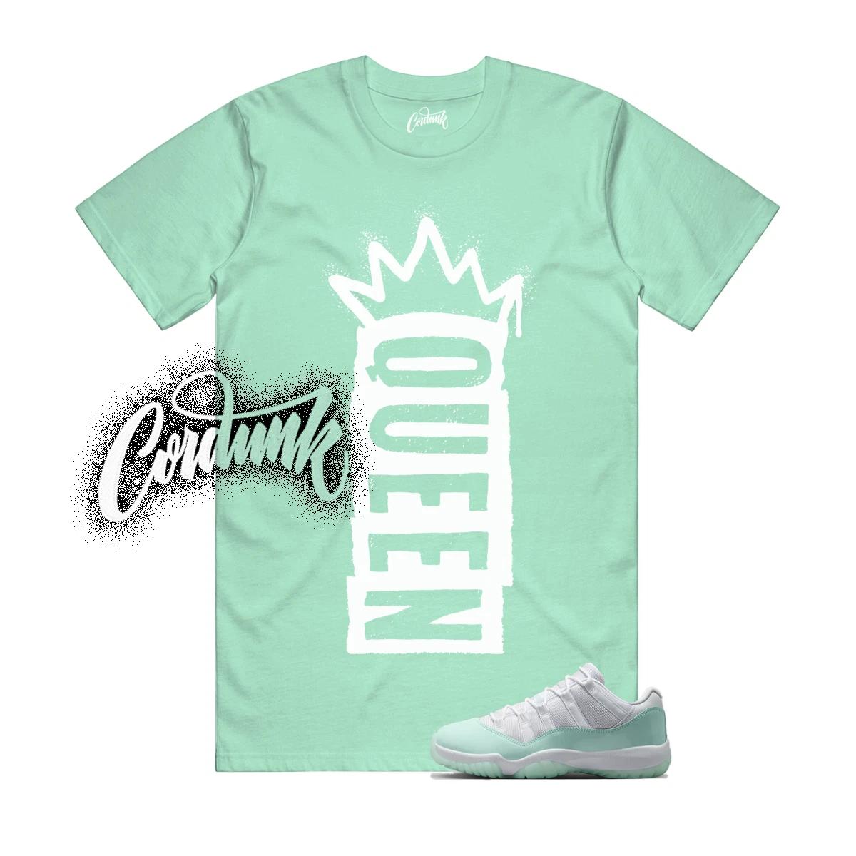11 Igloo White Mint Green T Shirt Match Q1 XL