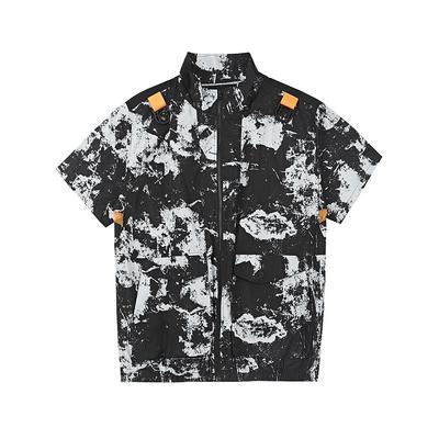 Meizoon Fits 90mm Clothes Unisex Air-Conditioned Workwear, Holes, (JP, Alphabet, S, White, Black)