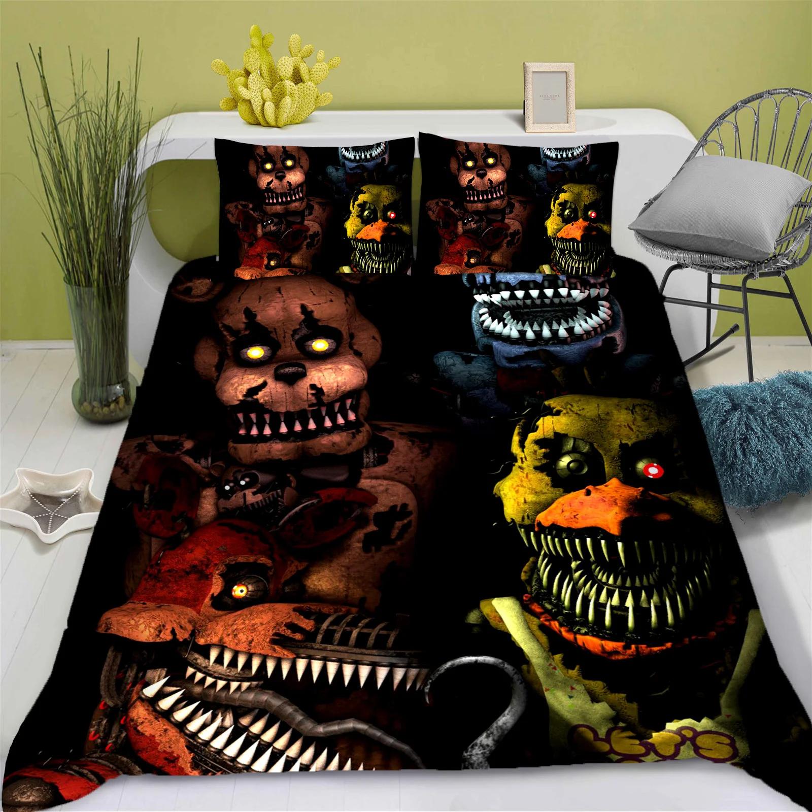 

3D 3D детский 100% полиэстер комплект из 3 предметов 1 пододеяльник комплект постельного белья милый принт мультфильм аниме домашний декор 140x210cm