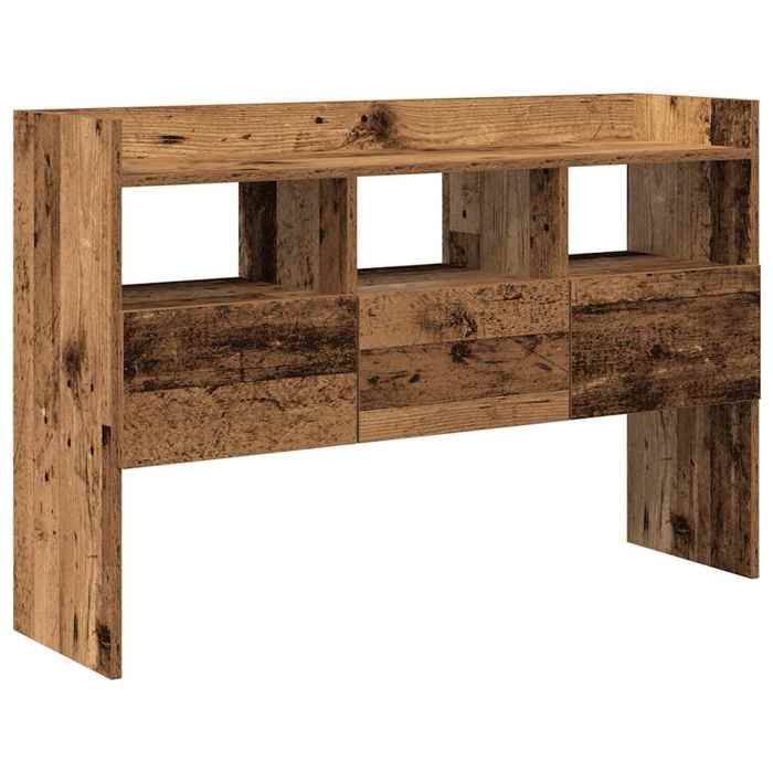 VidaXL Buffet vieux bois 105x30x70 cm bois d'ingénierie, armoire, placard, buffet haut, armoire latérale, armoire de 856634