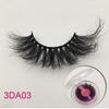 RED SIREN Mink Eyelashes 25mm Lashes 1 Pair Fluffy Messy 3D False Eyelashes Long Natural Lashes Wholesale Makeup Mink Lashes