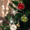 Polyethylene Glycolbattery Operated Shatterproof Plastic Christmas Ornament PEG Texture for Table Festival Decors