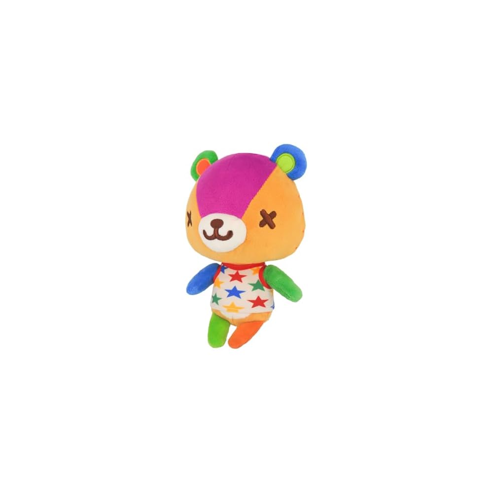 Sanei Boeki Animal Crossing All Star Collection Patch Plush Toy 12x11x19cm