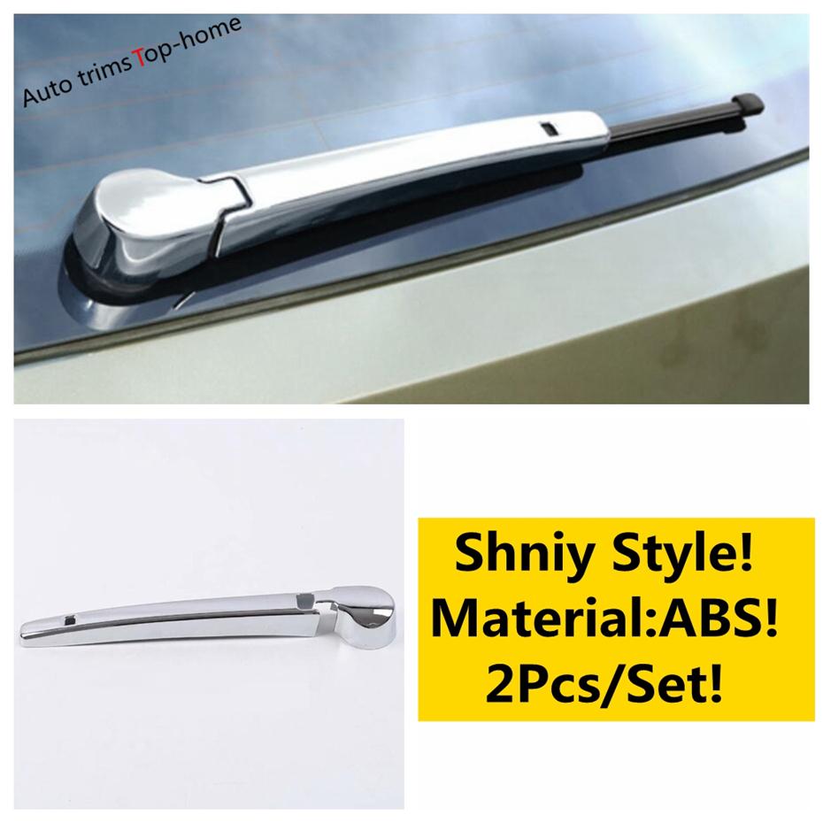 ABS Chrome Rearview Mirror Front Fog Light Lamp Eyelid Eyebrow Window Wiper Cover Trim For Skoda Kodiaq 2017 - Accessories