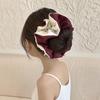 Satin Double Layer Elegant Hair Tie: Luxurious, No-Dent, and Gentle on Hair