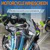 Motorcycle CBR 650 R Windshield Fairing Windscreen Screen Viser Visor Wind Deflector fit for Ho&n&da CBR650R CBR 650R Accessories 2019-2025 (Black