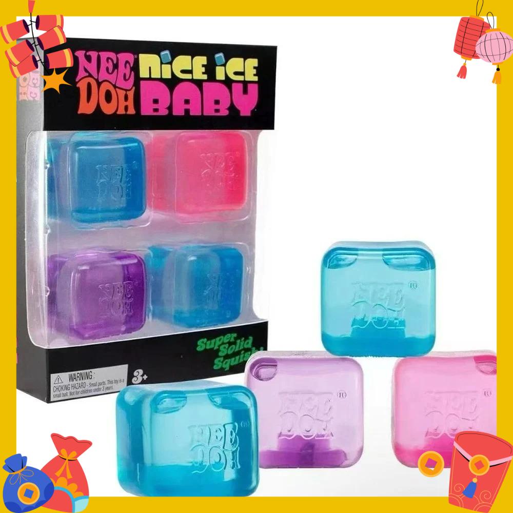 -- 2027 *Schylling Needoh Nice Cube Sensory Toys Stress Relieving Blocks Pinching Relieving Puzzle Solving Venting Souvenir .**
