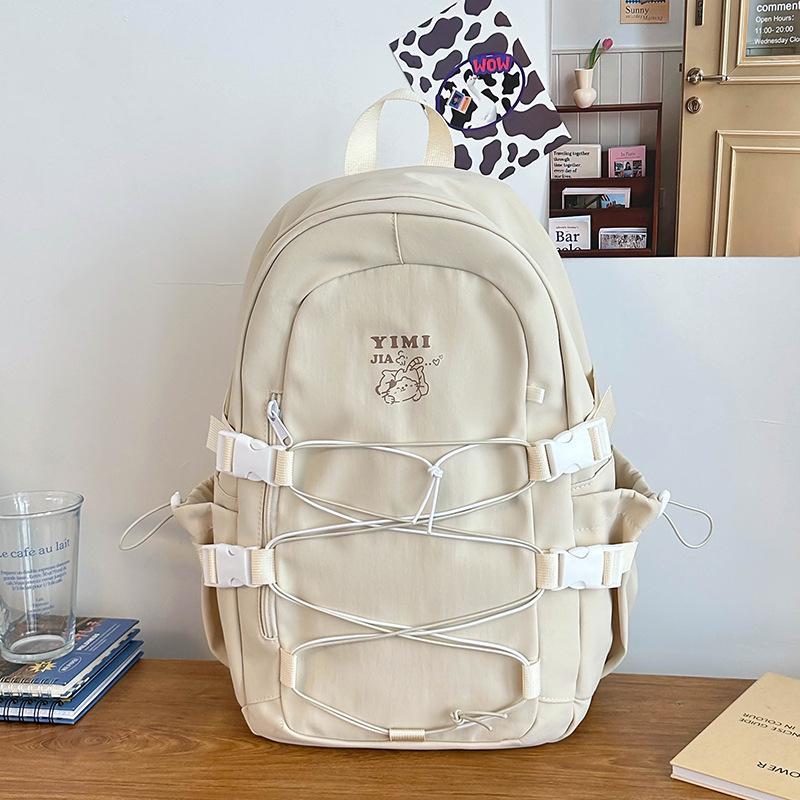 

Школьный рюкзак Женский Ученик средней школы Корейская версия Ins Высокая ценность Большая вместимость Рюкзак для старшеклассников Студенческий рюкзак Сумка для отдыха на открытом воздухе .