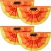 Double Thanksgiving Fan for Yard Decors 3 Reinforced Eyelets Durable Polyester Seasonal Hanging Bauble 1.5x3