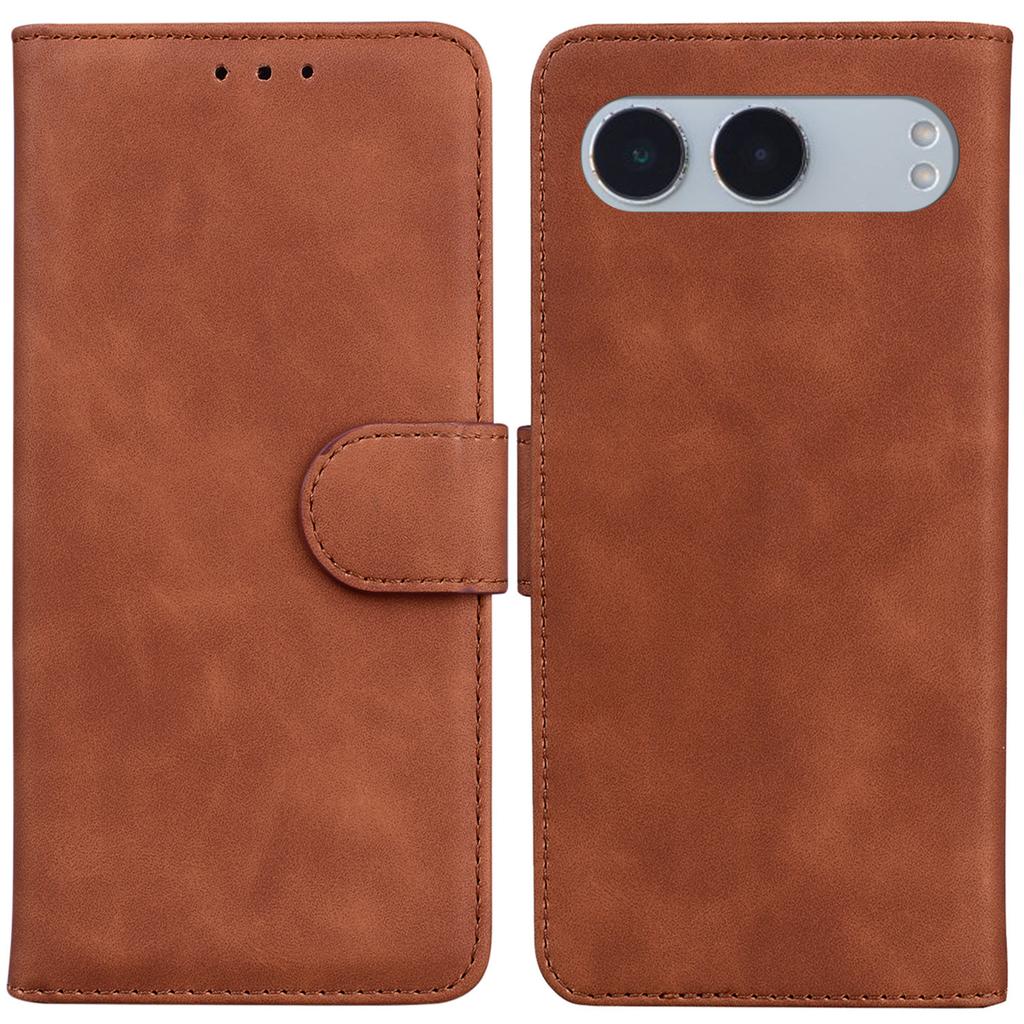 Etui dla OnePlus Nord 4 Etui Portfel Skórzany w Jednolitym Kolorze
