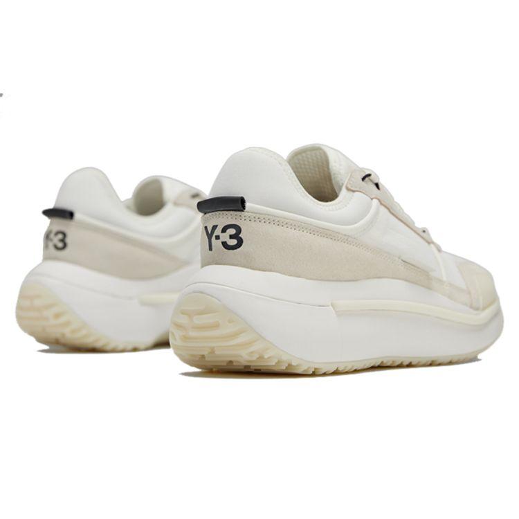 Adidas Y-3 Ajatu Run White Black Unisex Sneakers Cream Core-White Cream-White HR1936