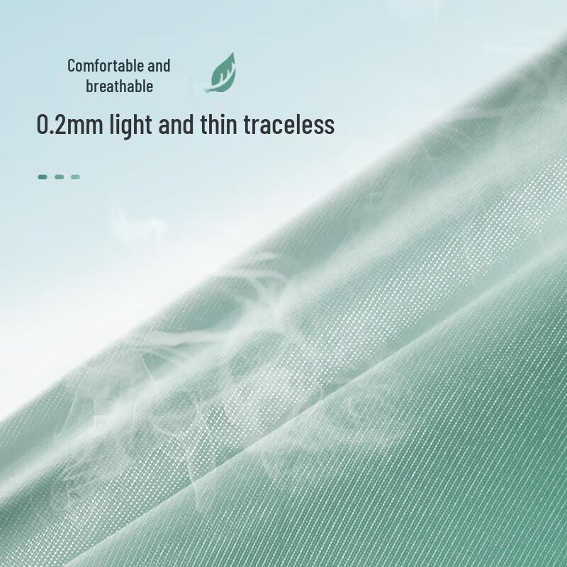 Women's Seamless High-Waist Ice Silk Tummy Control Briefs