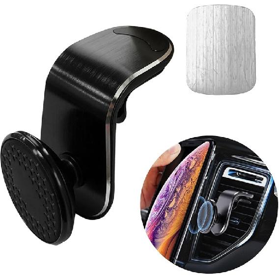 Augeny Magnetic Phone Holder for Car, 360 Degree Adjustable Super Strong Magnet Auto Air Vent Cell Phone Holder Mount, Universal Vehicle Cellphone