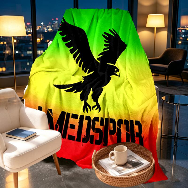 Amed SK Print Blanket - Soft & Comfortable, for Bedroom, Travel, Sofa, Home Decoration - Birthday Christmas Gift for Friend