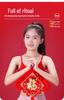 Girls' Red Zodiac Underwear and Bra: Pure Cotton, Wire-Free, Padded for Development, Anti-Bumpy Design for Older Girls