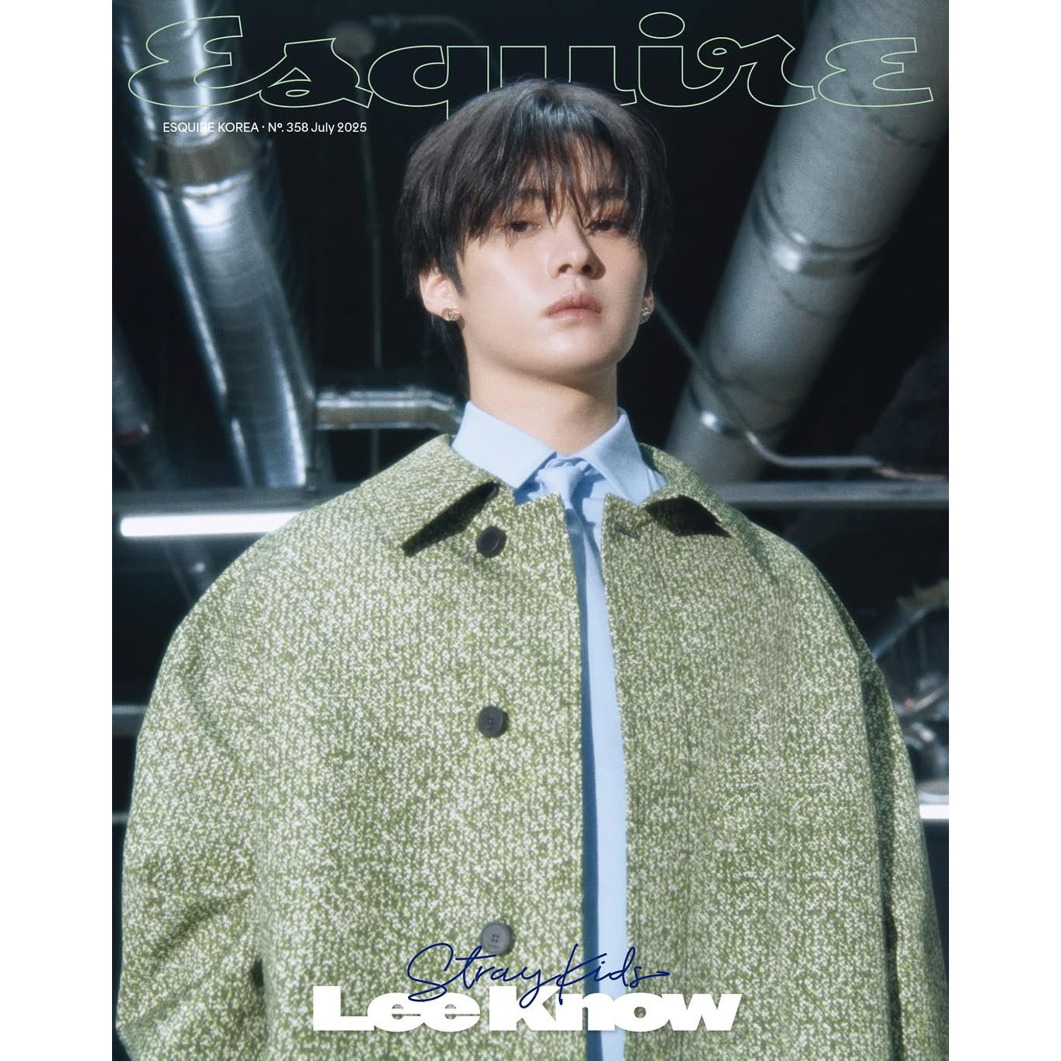 

Stray Kids ЛИ НО Esquire Korea Августовский номер 2025 года (Крышка A/B/C) C