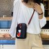 Cute Cat Crossbody Bags for Girl Mobile Phone Bag Female Luxury Designer Women's Bag 2024 Winter Trend Shoulder Bag