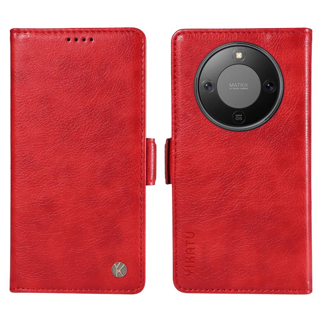 For Honor Magic8 Lite 5G/X9d 5G/X70 5G Case YIKATU YK-007 Litchi Texture PU Leather Wallet Phone Cover