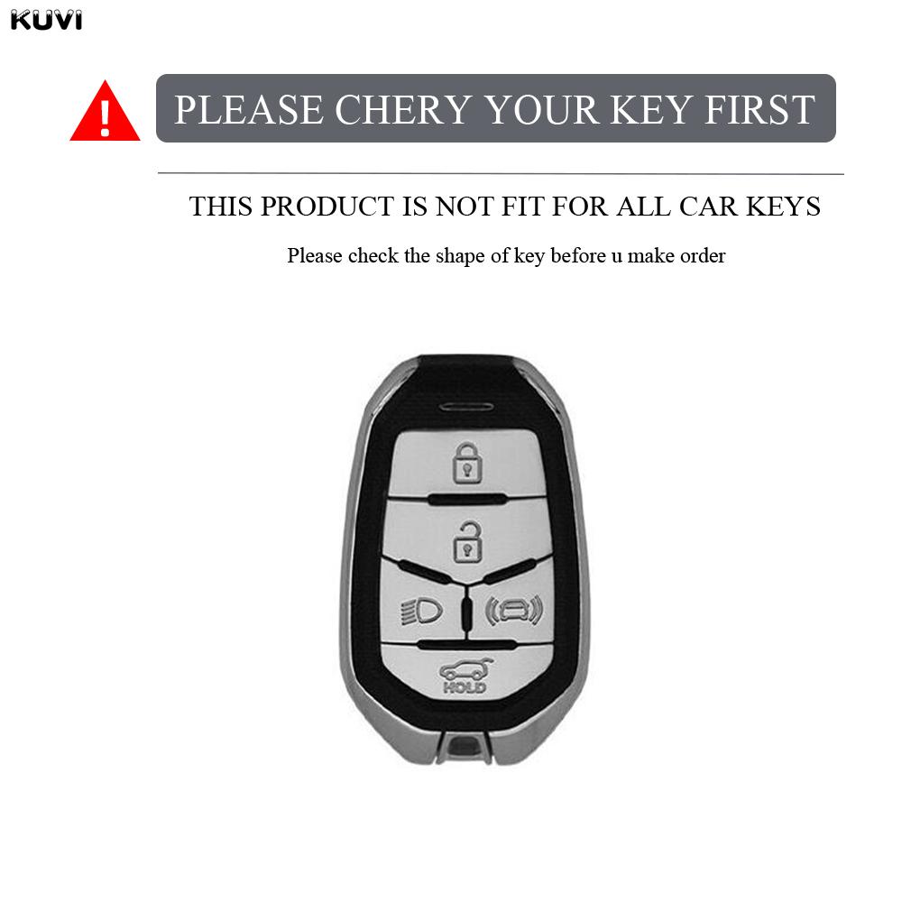 5 Buttons New Tpu Car Remote Smart Key Case Cover Fob Keychain Shell For Ssang Yong G4 Rexton Ssangyong Keyless Accessories