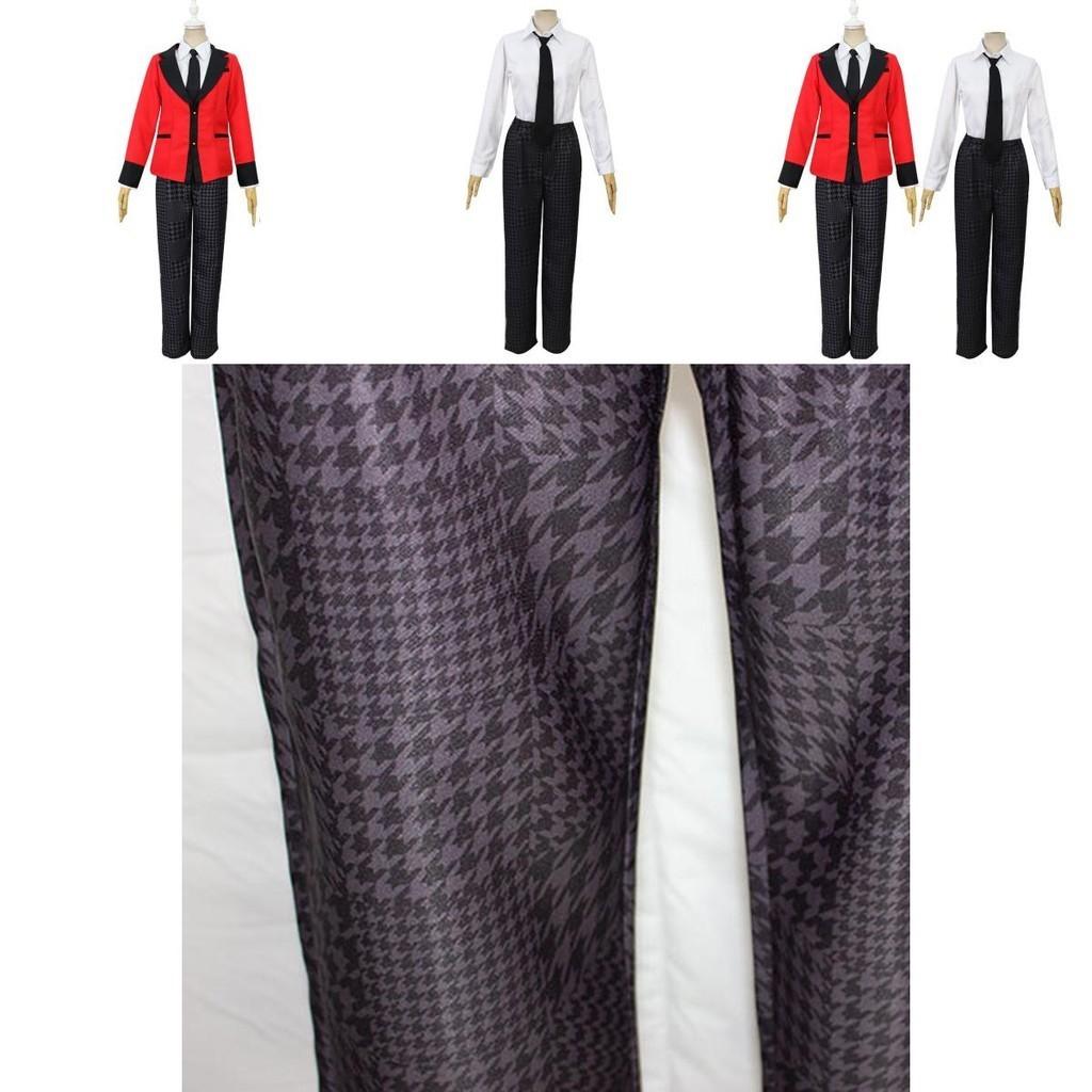 Kakegurui Jabami Yumeko Ryota Suzui Uniform Cosplay Costume Featuring Durable Fabric And Perfect Stitches For Festive Occasions