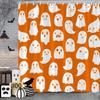 Halloween Shower Curtain Skulls Bats Blood Handprints Horror Ambience Holiday Gift Polyester Fabric Bath Curtains Bathroom Decor