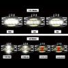 8LED USB Charging T6 Strong Light Head Lamp 4T6+COB+2Red LED HeadLamp Flashlight Torch Lanterna Head Light for Camping Search