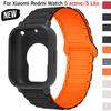 Funda Protectora+Correa de Silicona Para Xiaomi Redmi Watch 5 active/5 Lite Cobertura Total Pantalla TPU Carcasa Blanda y Banda Deportiva Magnética