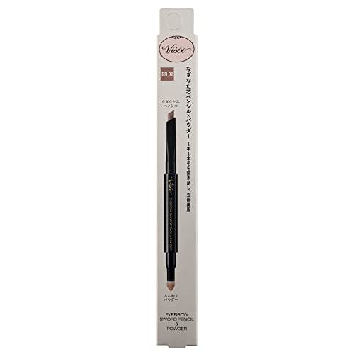 Visee Eyebrow Sword Pencil & Powder BR32 Pink Ash 0.59g