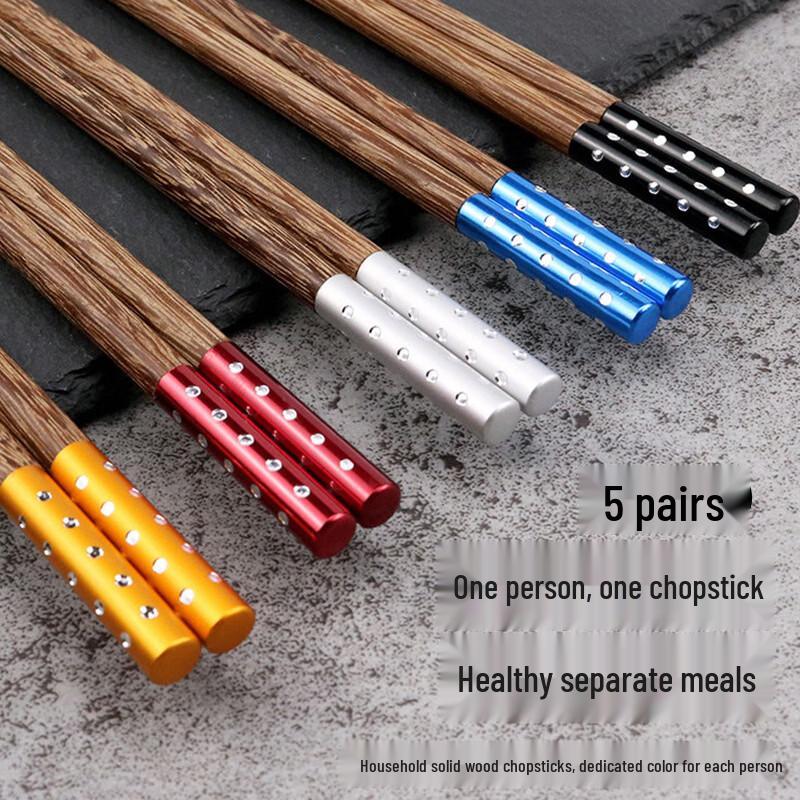 Xingfang Natural Wenge Wood Chopsticks