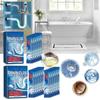 Sink And Drain Pipe Dredging Powder 12X Drain Pipe Cleaner Safe Pipe Dredging Cleaner Multifunctional Drain Pipe Cleaner Pipe