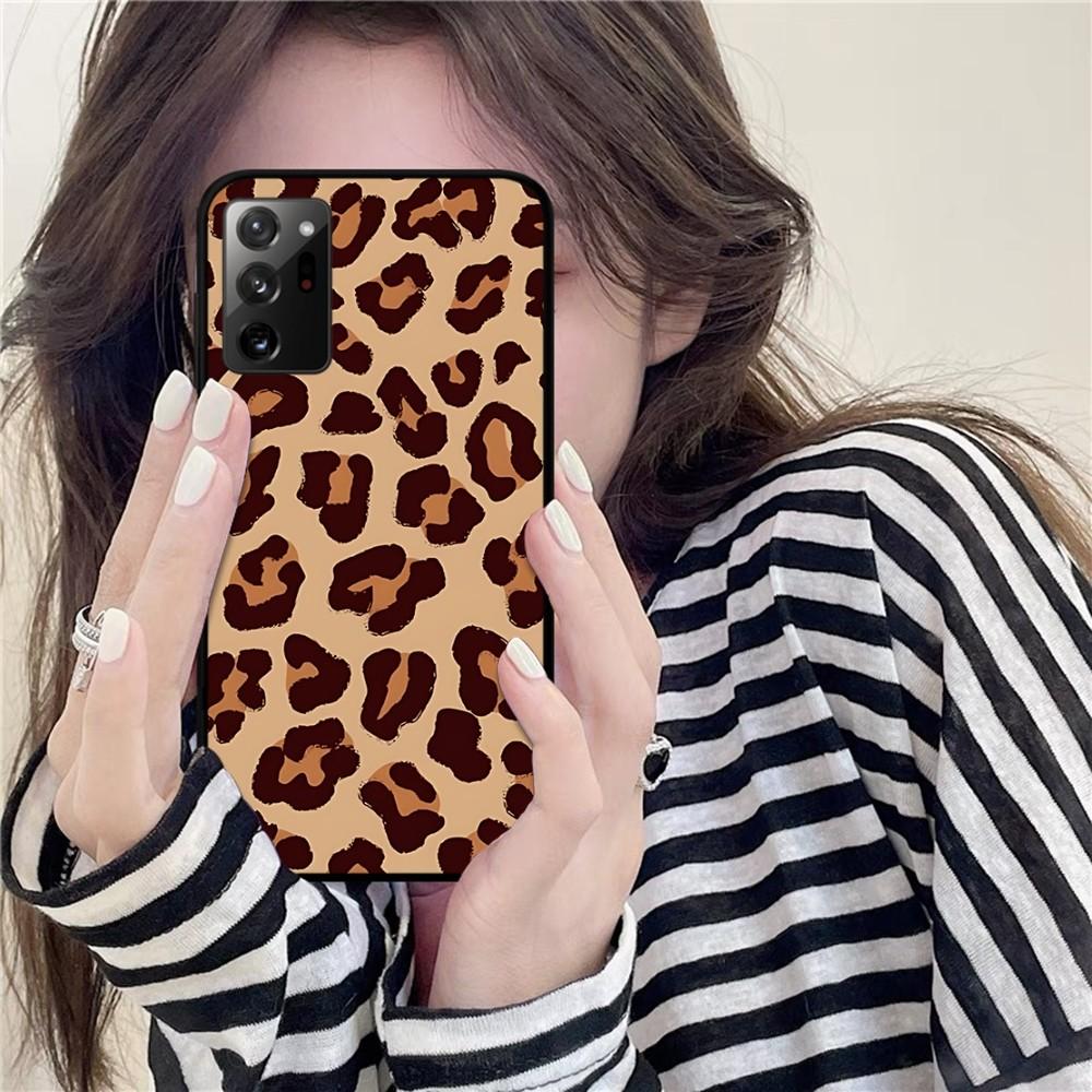 Leopard Print Phone Case For Samsung Note 8 9 10 20 Pro Plus Lite M 10 11 20 30 21 31 51 A 21 22 42 02 03