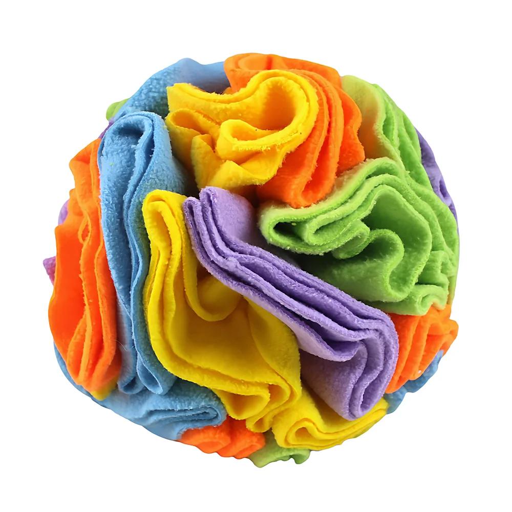

Interactive Dog Sniffing Ball Slow Feeder Puzzle Toy with Detachable Treat Dispenser Mental Enrichment Chew Toy for Boredom XS