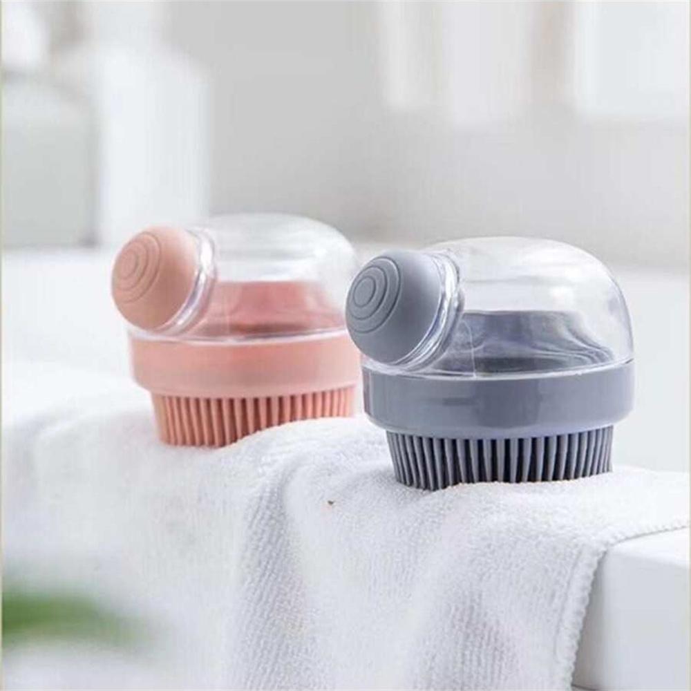 

Silicone Shampoo Brush Head Scalp Massage Comb Hair Washing Comb Body Massage Brush Bath Shower Brush Salon Hairdressing Tool