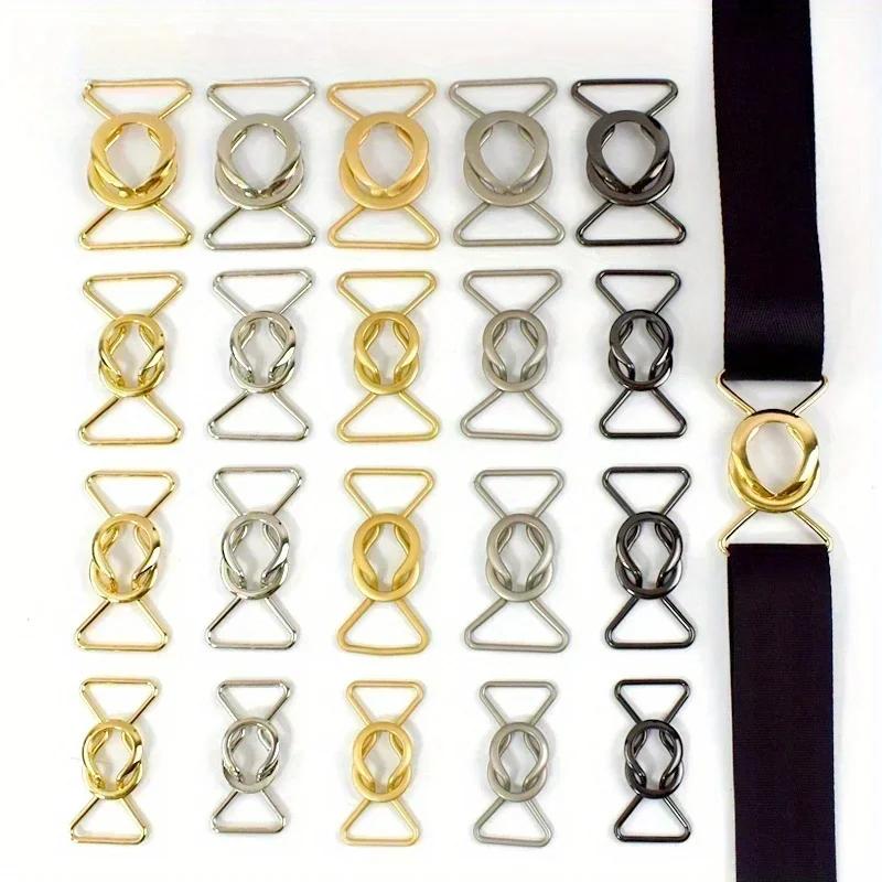 5Pcs 20-40mm Metal Buckles Women Coat Waist Buckle for Dress Bags Clothes Belt Clasp DIY Garment Decorative Accessories