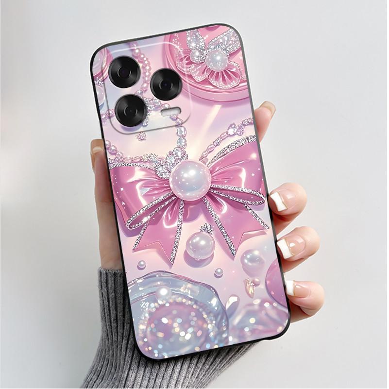 Tiskací pouzdro pro ZTE Blade V70 Vita Fundas pro ZTE Nubia V70 Design Capa Měkký silikonový černý kryt Roztomilé květinové pouzdro Coque