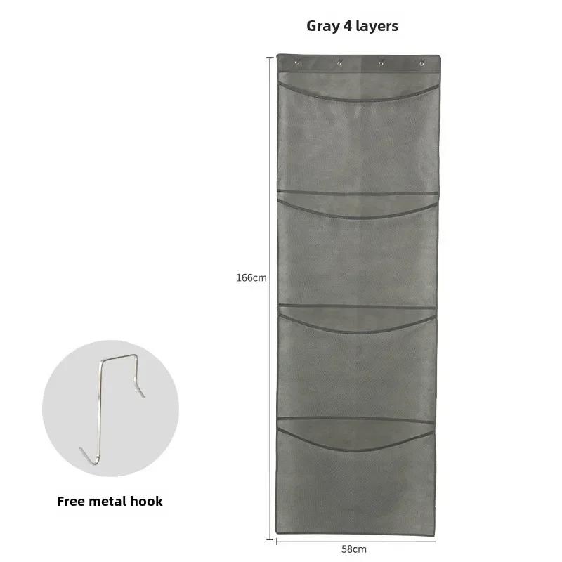 Storage Hanging Bag Over The Door Organizer for Stuffies Baby Toys Storage Toy Plush/Hammock Hanging Storage Net Bag